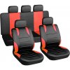 Compass Poťahy sedadiel sada 9ks SPORT červené AIRBAG