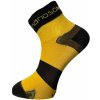 nanosox SPORT CYCLON ponožky .37-38 .čierna a žltá