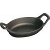 Staub Mini liatinový pekáč oválny 15 cm, čierny, 1301323