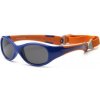 Detské polarizačné slnečné okuliare Explorer pre vek 0+ Modro-oranžové