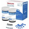 Sinocare doplnkový set: Lancety 50 ks + testovacie prúžky 50 ks pre glukomer Safe AQ Angel