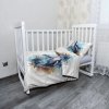 Sablio Mikroplyšové obliečky do detskej postieľky Akvarelová velryba - 100x135 / 40x60