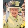 ZUTY Maľovanie podľa čísel - MÁVAJÚCA KRÁĽOVNÁ ALŽBETA II. Rámovanie: bez rámu a bez vypnutia plátna, Rozmer: 80x100 cm