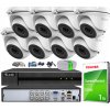 Hilook by Hikvision Súprava na monitorovanie TurboHD, 8 kamier 2Mpx, 8-kanálový rekordér - HiLook od Hikvision