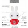 Alilo Honey Bunny Interaktívna hračka Zajko červený