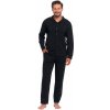 Pánske pyžamo Moraj PDM5400-003 Farba: Čierna, Veľkosť: 3XL