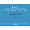 Malé prelúdia a fugy BWV 553-560 - organ - Johann Sebastian Bach