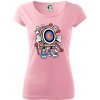 Lukostreľba komiks - Dámske tričko Pure - S ( Ružová )
