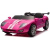 Elektrické autíčko pre deti Ford GT ružové