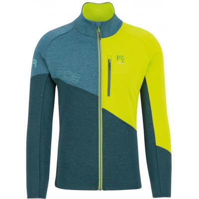 Karpos VAL VIOLA FULL-ZIP mikina forest/balsam/kiwi colada