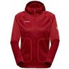 Mammut CRAG ML HOODED JACKET WOMEN červená L