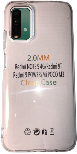 Púzdro MobilEu Transparentný obal silikónový na Xiaomi Redmi 9T TO51
