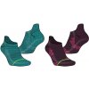 Ponožky Inov-8 Trailfly Sock Low Teal/Purple M