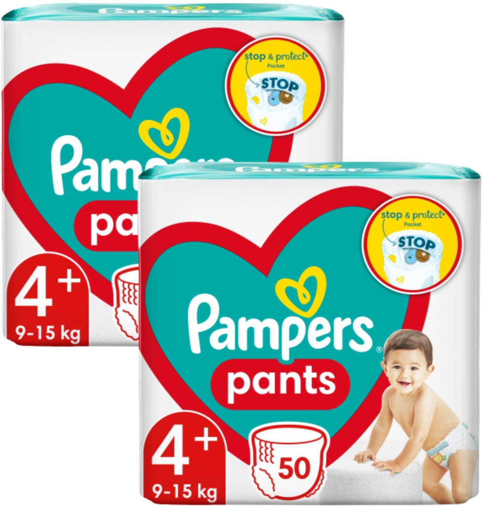 Pampers Pants 4+ 100 ks