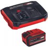 EINHELL 4512143 štartovacia sada rýchlonabíjačka + 1x 4-6 Ah akumulátor (Power X-Change)