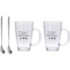 Excellent Poháre na latte Houseware 2 x 300 ml