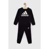 Detská tepláková súprava adidas čierna farba HG4464 104