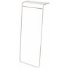 Vešiak s poličkou Yamazaki Tower 7078, v.160cm, biely