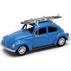 Welly Volkswagen Beetle model 1:34 modrý