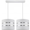 Belis | Luster na lanku CORAL 2xE27/60W/230V biela | BE0010