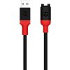 Tactical Recce 3:20 kabel pro Garmin USB-A Black/Red 57983120466