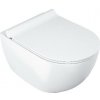 Ravak Chrome - Závesné WC, RimOff, SoftClose, biela X03081