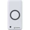 Varta 57909 powerbanka Li-Pol, 20000 mAh, Priechodné nabíjanie, Quick Charge 3.0, Dodávka energie, Bezdrôtové nabíjanie Qi, biela, Indikátor stavu; 57909101111