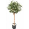 Umelý strom Olivovník prírodný kmeň, 110cm