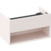 Ravak Lite - Umývadlová skrinka 80x45x43 cm, 1 zásuvka, Alabaster Pink X000001866