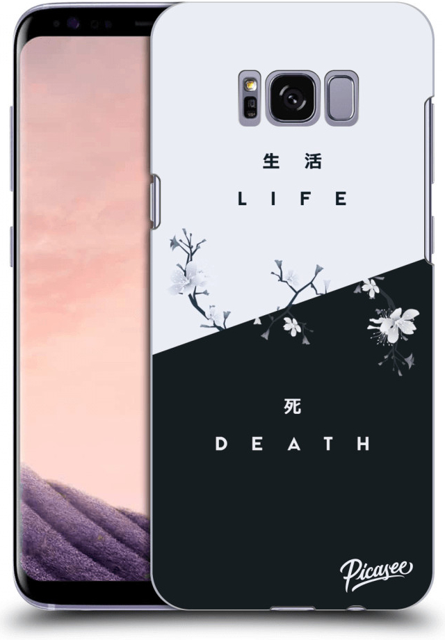 Púzdro Picasee silikónové Samsung Galaxy S8+ G955F - Life - Death čiré