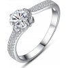 Linda's Jewelry Strieborný prsteň Vlna Elegance Ag 925/1000 IPR093-9 Veľkosť: 57 +Darčeková krabička zdarma