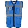 Korntex Hamburg Multifunkčná reflexná vesta KX810 Blue