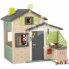 Domček Priateľov s kuchynkou v natur farbách Friends House Evo Playhouse Life Smoby s meteorologickou sadou rozšíriteľný