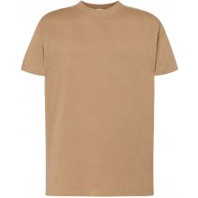JHK pánské tričko Regular TSRA150 krátký rukáv walnut