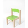 Hajdalánek Detská stolička Luca pre MŠ zelená, výška 31 cm