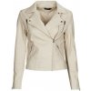 Only ONLGEMMA faux leather biker OTW NOOS Béžová