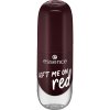 Essence Gel Nail Lak na nechty 72 Left Me On Red 8ml
