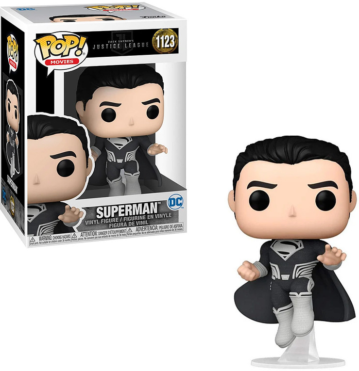 Funko POP! Zack Snyder\'s Justice League Superman Black Suit