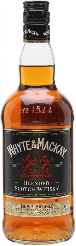Whyte & Mackay Special Triple Matured Blended Scotch Whisky 40% 0,7 l (čistá fľaša)