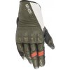 Rukavice KEI kolekcie DIESEL JEANS, ALPINESTARS (zelená/čierna/červená/biela, veľ. L)