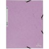 Exacompta Pastel Prešpán Spisové dosky s gumičkou A4 - fialové