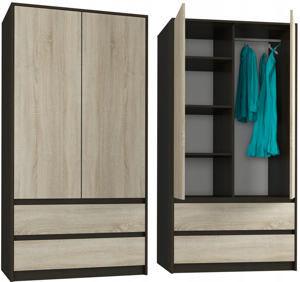 Mobene Modern 90 x 180 x 51 cm dub wenge