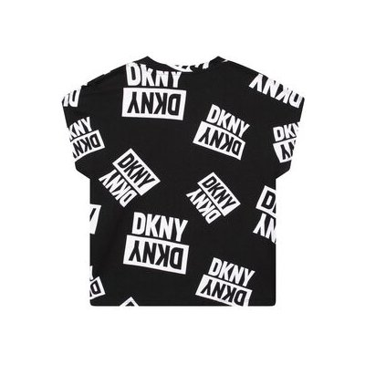 DKNY tričko D35S27 čierna