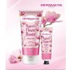 Dermacol Flower Care jemný sprchový krém s vôňou kvetín 200 ml + ošetrujúci krém na ruky s vôňou kvetín 30 ml