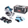 XTLINE XT102845-2B5B / Aku kotúčová píla 18V, bezuhlíková, 2 batérie, nabíjačka, box