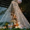 DECOLED LED svetelná reťaz FLASH, 20 m, teplá biela, 120 diód, IP67