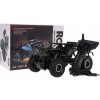 Terénne auto 1:16 na diaľkové ovládanie - čierne