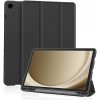 Techsuit Sklopný obal Flex Trifold (s držiakom na pero) - Samsung Galaxy Tab A9 Plus - Čierna