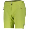 SCOTT Cyklistické nohavice krátke bez trakov - ENDURANCE LS/FIT W/PAD W - žltá S