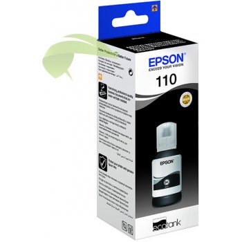 Atrament Epson 110 Black - originálny